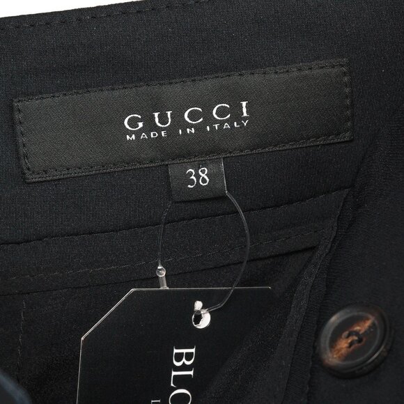 Gucci AW/12 Burgundy Floral-Jacquard Holiday Pants - Picture 10 of 14